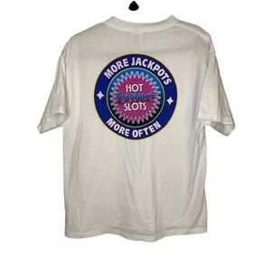 Vintage Stardust Casino‎ Las Vegas T-Shirt Hot Slots Jackpots Mens Large